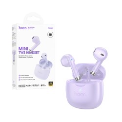 Hoco True Wireless Earbuds EW201 Graceful Midnight Taro Purple Hoco True Wireless Earbuds EW201 Graceful Midnight Taro Purple